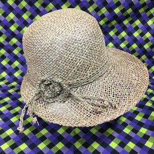 30's Style Women's Straw Hat